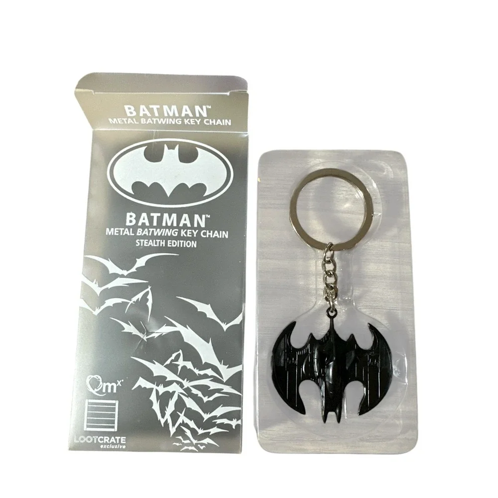 Batman‎ Batwing Metal Key Chain Stealth Edition Loot Crate Exclusive DC NEW